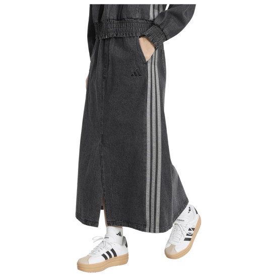 Adidas Γυναικεία φούστα Stadium Washed Denim Loose Fit Skirt